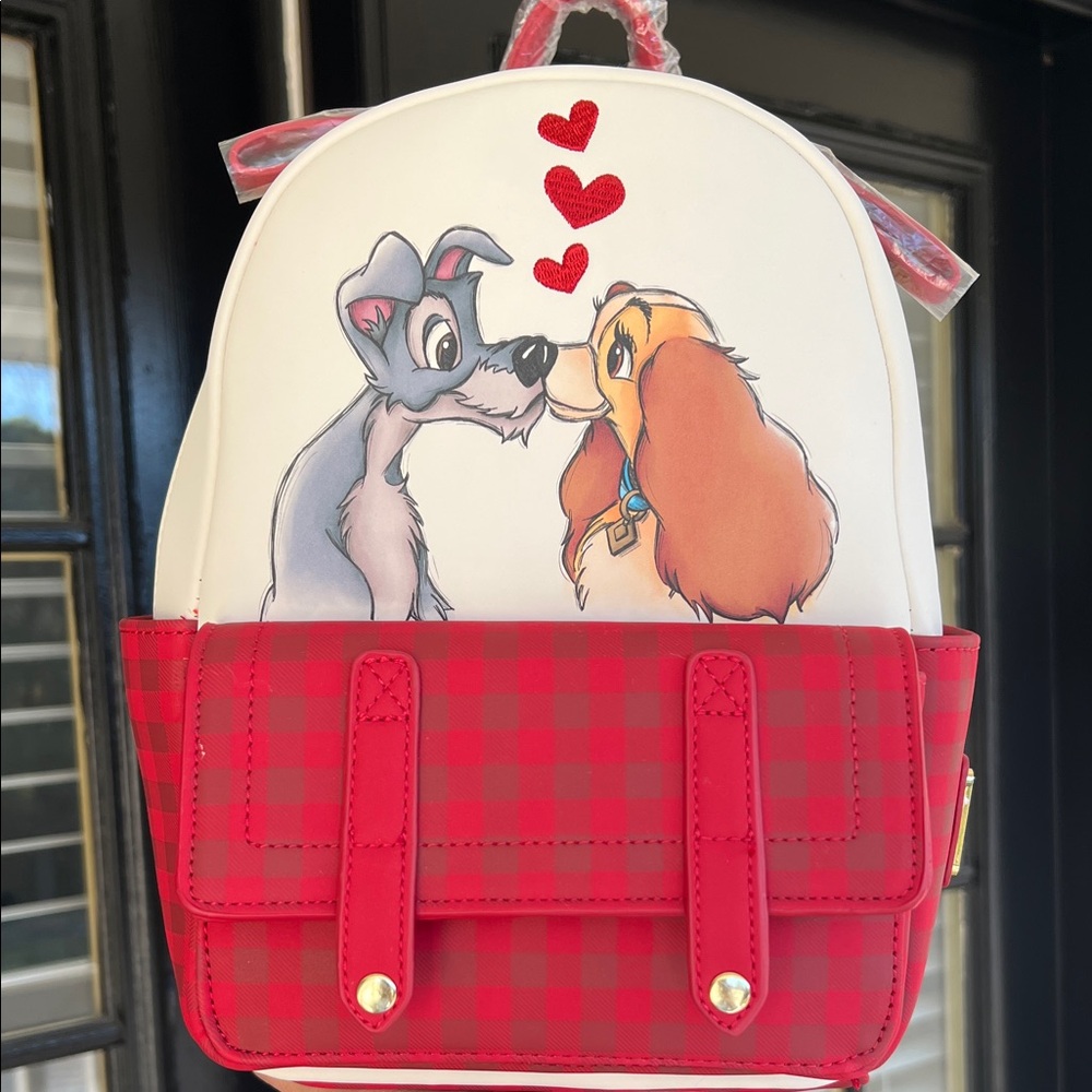 Loungefly Lady And The Tramp Love Mini Backpack